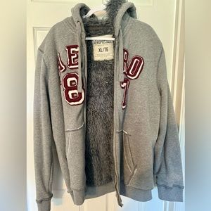 Like new grey Aeropostale  jacket